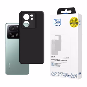3mk Matt Ümbris jaoks Xiaomi 13T - must