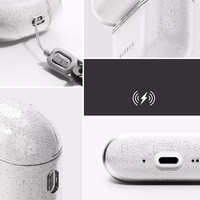 Ringke Air Ümbris jaoks AirPods Pro 3 - Läbipaistev Glitter