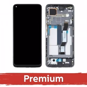 LCD ekraan Xiaomi Mi 10T / 10T Pro jaoks raamiga / Cosmic Black / OEM