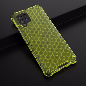 Honeycomb Case soomuskaitse TPU kaitsekattega Samsung Galaxy A42 5G roheline