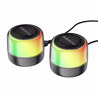 Borofone Portable Bluetooth Speaker BP12 Colorful Stereo 2 in 1 (2 pieces)