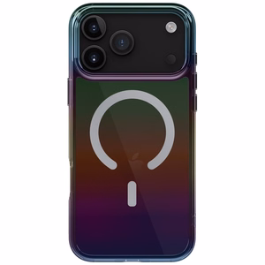 Uniq Iridescia Ümbris jaoks iPhone 17 Pro Max Magclick Charging - Multicolor