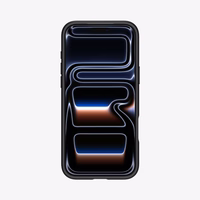 Spigen Ultra Hybrid MagSafe Ümbris jaoks iPhone 17 Pro Max - must and oranž