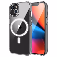 CLEAR MAG ÜMBRIS (MID) compatible with MagSafe jaoks SAMSUNG A56 läbipaistev