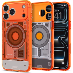 Spigen Ultra Hybrid MagSafe ümbris iPhone 18 Pro / 17 Pro jaoks, oranž