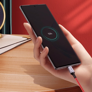 Ugreen US294 USB-C - USB-C 3A 480Mb/s kaabel 1m punane