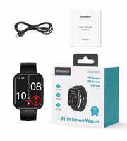 Choetech WT001 smartwatch with IP67 call answering function - must
