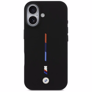 BMW M Silicon Tricolor Line MagSafe Ümbris jaoks iPhone 17 - must