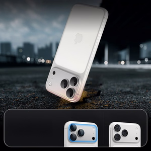 Spigen Optik Pro XL GLAS.TR EZ FIT karastatud klaas mudelile iPhone 18 Pro Max, hõbedane