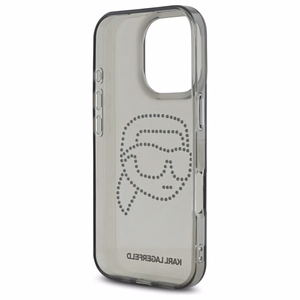 Karl Lagerfeld KLHCP16XHKHDCELK iPhone 16 Pro Max 6.9" must/must hardcase IML Rhinestones Karl Head