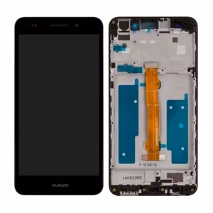 LCD ekraan ühilduv Huawei Y6-II / Honor 5A valge raamiga HQ