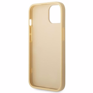 Guess GUHCP14SHGGSHD iPhone 14 6.1" kuldne/kuldne kõva korpus Glitter Script