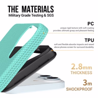 Perfectionists Triangle Mag Ümbris iPhone 13/14 roheline