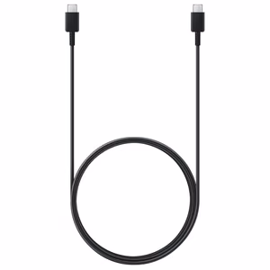 Samsung EP-DX310JBEGEU USB-C - USB-C 3A 480Mb/s kaabel 1.8m - must