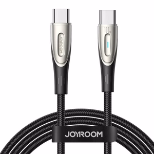 Joyroom Star-Light Series SA27-CC5 кабель USB-C USB-C 100W 1.2м - чёрный