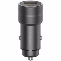 ENERGEA ład. sam. 1xUSB+1xUSB-C PD-QC3.0 38W hall/gunmetal Alu Drive PD20+