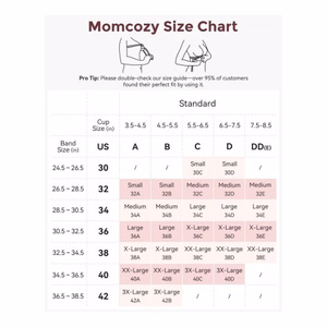 Momcozy YN21 – imetamisrinnahoidja, S, must