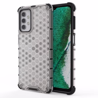 Honeycomb Case kaitsekate TPU kaitserauaga Samsung Galaxy A32 5G läbipaistev
