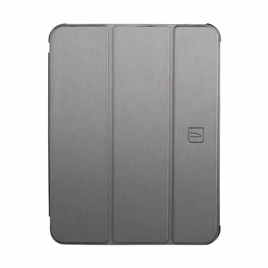 Чехол-книжка Tucano Satin для iPad 11" (2025) / iPad 10.9" (2022), серый космос