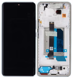 LCD screen Xiaomi Redmi Note 14 Pro+ 5G koos touch screen koos frame Frost Sinine original (service pack)