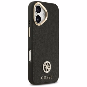 Guess Grained Strass Logo MagSafe ümbris jaoks iPhone 17 - must