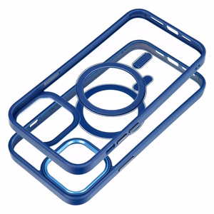 COLOR EDGE MAG COVER Ümbris compatible with MagSafe jaoks IPHONE 13 Pro Max tumesinine
