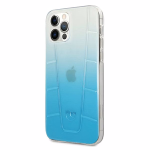 Mercedes Transparent Line чехол для iPhone 12 / iPhone 12 Pro - синий