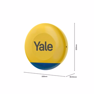 Yale nutika alarmi stardipakett 6 elementi - Juhtimisüksus, Sireen, Klaviatuur, Kaugjuhtimispult, Liikumisandur, Akna/ukse andur