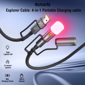 4in1 USB-C Cable Set Explorer 60W 1m black