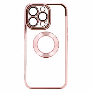 Beauty Clear Ümbris jaoks Iphone 12 Pro Max roosa