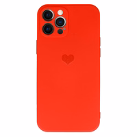 Vennus Silicone Heart Ümbris jaoks Iphone 11 Pro design 1 punane