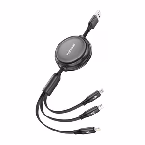 Foneng X113 3-in-1 Kaabel 1.1M (must)