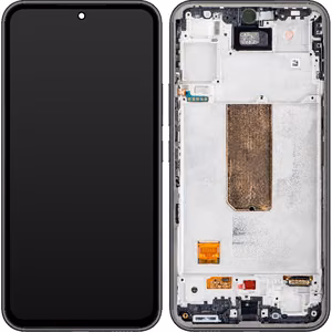 LCD screen Samsung A546 A54 5G 2023 with touch screen and frame Graphite original (used Grade B)
