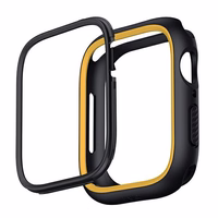 Uniq Moduo ümbris jaoks Apple Watch 4/5/6/7/8/SE/SE2 40/41mm - must and mustard