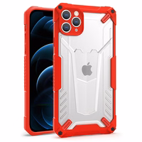 Tel Protect Hybrid Ümbris jaoks Iphone 13 Pro Punane