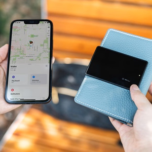 MiLi MiCard HD-P16-C Bluetooth-jälgimisseade Apple Find My võrgu jaoks, must