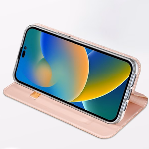 Dux Ducis Skin Pro Holster Flip Cover iPhone 14 Pro jaoks kuldne