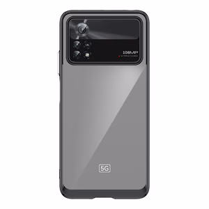 Outer Space Case for Xiaomi Poco X4 Pro 5G ümbris paindliku raamiga must