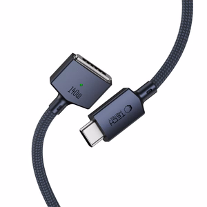 Tech-Protect MMC01 Ultraboost USB-C / MagSafe 3 140W 300cm kaabel mudelile MacBook, tumesinine