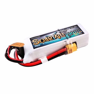 Gens Ace G-Tech Soaring 2200 mAh 14,8 V 30C 4S1P LiPo akuplokk XT60-pistikuga