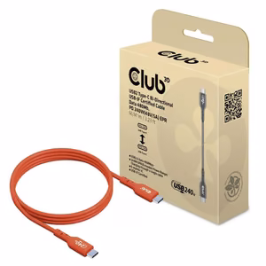 Club3D USB-C USB-C kaabel 1m M/M CAC-1511