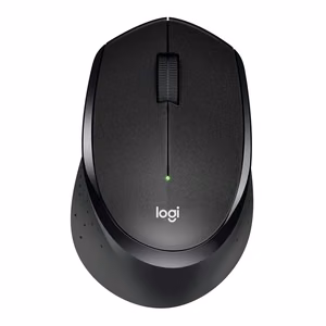 Logitech M330 Silent Plus мышь, чёрная