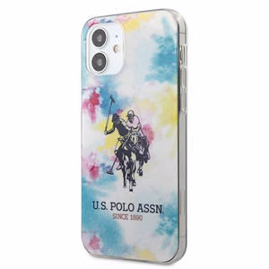 US Polo USHCP12SPCUSML iPhone 12 mini 5,4" mit mitmevärviline Tie & Dye kollektsioon