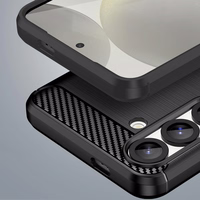 Carbon Ümbris jaoks Realme 14 Pro Plus 5G must