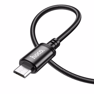 Kaabel USB A to Micro USB Hoco 2,4A 1 m X89 must