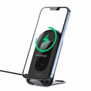 Беспроводное зарядное устройство Duzzona "W2" чёрное 15W
