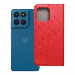 SMART CASE Book ümbris Motorola G57 POWER jaoks - punane