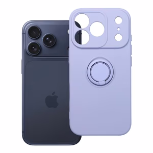 SILICONE RING ümbris jaoks IPHONE 17 Pro violet