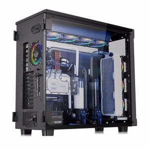 Thermaltake View 91 TG RGB arvutikorpus, Ultra Tower, must