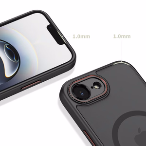 Tech-Protect MagCam Ümbris for iPhone 16E / 17E - Semi-läbipaistev